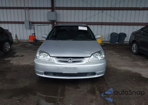 2002 Honda Civic Ex из США, поврежденный, VIN 1HGEM22922L050709